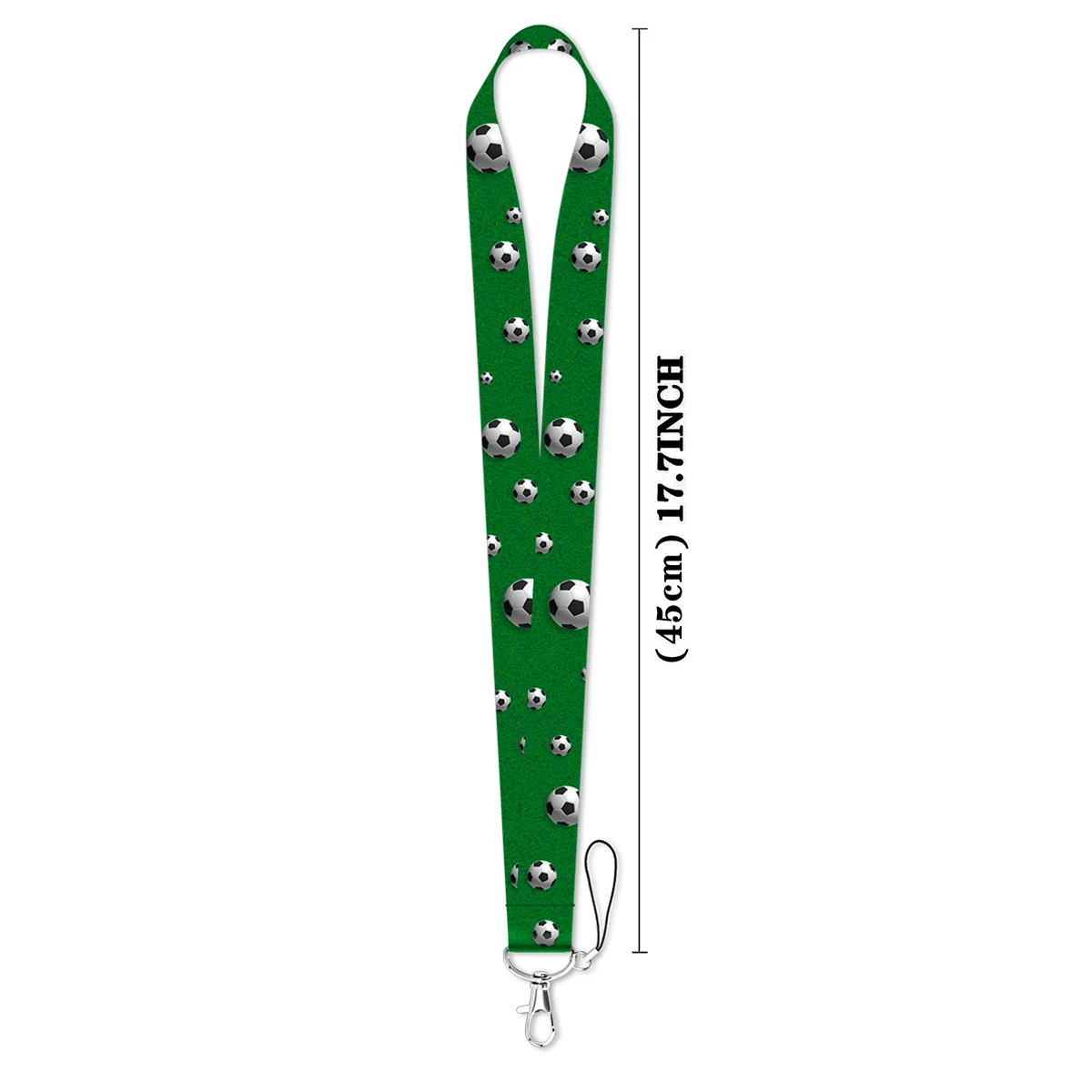 Fußball Hals riemen Lan yards für Schlüssel bund Abzeichen Inhaber ID Kreditkarte Pass hängen Seil Handy Charm Zubehör Geschenke für Fans – Detail 1