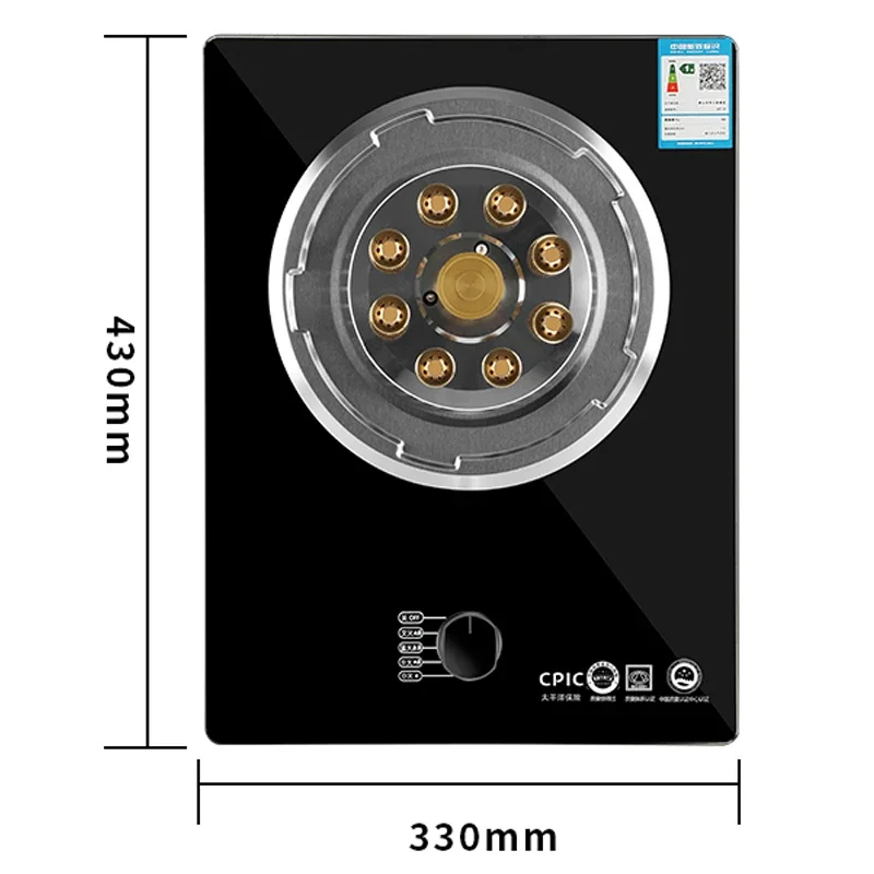 7.0Kw Gas Stove Single Stove Liquefied Petroleum Gas Desktop Embedded Single Natural Household Fierce Fire