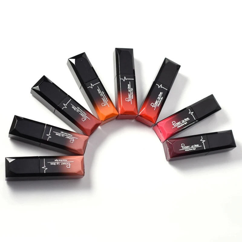 21 Color Lip Gloss Waterproof Matte Liquid Lipstick Moisturizing Pudaier Lip Gloss Makeup Beauty Cosmetics lip makeup,lip glaze,lip lacquer,lip tint,lip stain,lip gloss