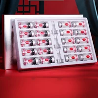 Sheep Placenta Oligopeptide Freeze-Dried Powder Set Anti-Aging Shrink Pores Repair Fullerene Essence Acne Moisturizing Skincare 1