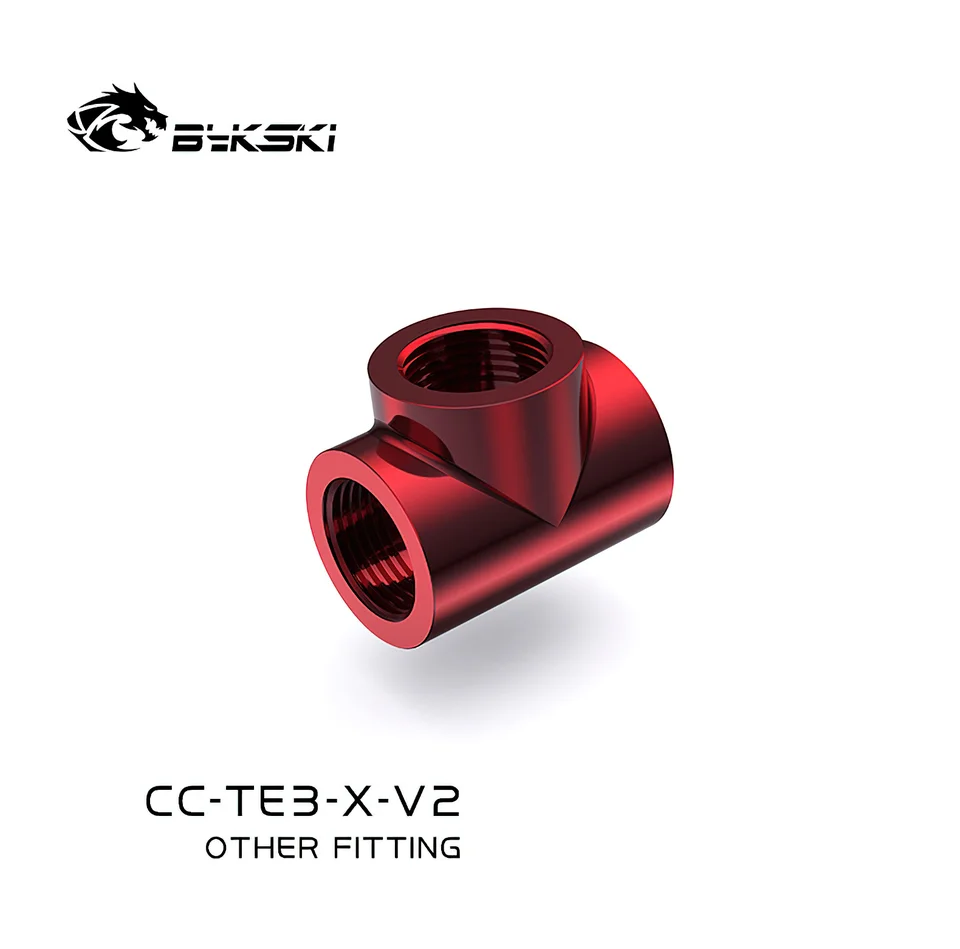 Raccordo A Y A 3 Vie G1/4 Per Raffreddamento Ad Acqua PC: Splitter In Ottone Cromato, Anti-perdita - 3