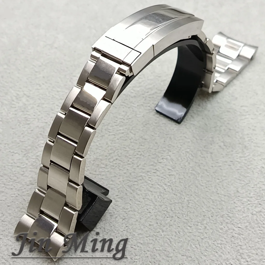 Premium Men's Watch Case with Sapphire Glass and Strap Parts, 36mm/40mm S Crown