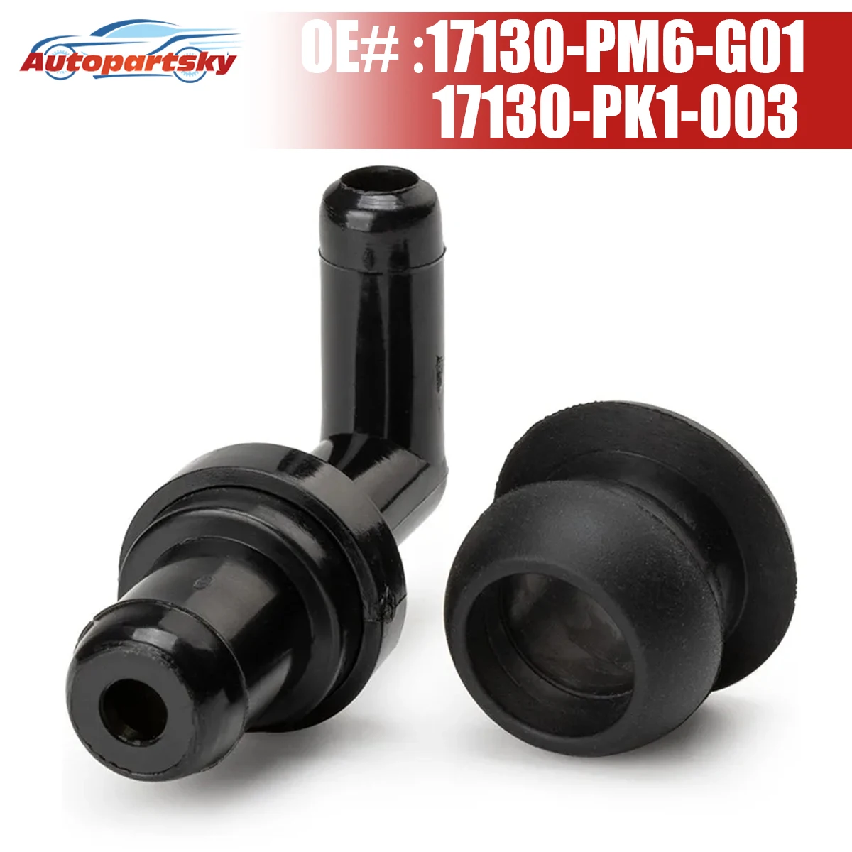 PCV Valve Crankcase Breather Tube 17130-PM6-G01 for Honda Del Sol Insight for Acura Integra 1994 1995 17130PM6G01 17130-PV3-013