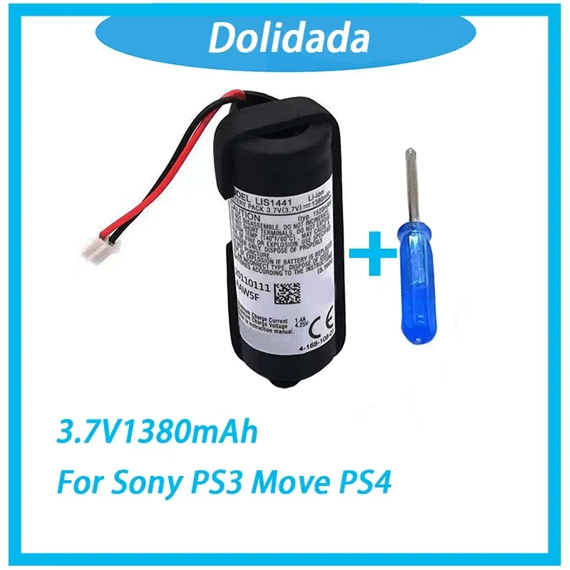 2Pcs 3.7V 1380Mah Batteria Al Litio Per Sony Ps3 Move Ps4 Playstation Move Motion Controller Mano Destra Cech-Zcm1E Lis1441 Lip1450