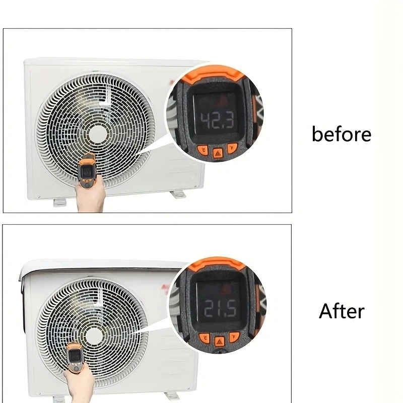 Outdoor Air Conditioner Cover Energy Saving Rainproof Cover Air Conditioner Washing Dust Prevent Sun Exposure AC Cleaning Bag air conditioning cover
