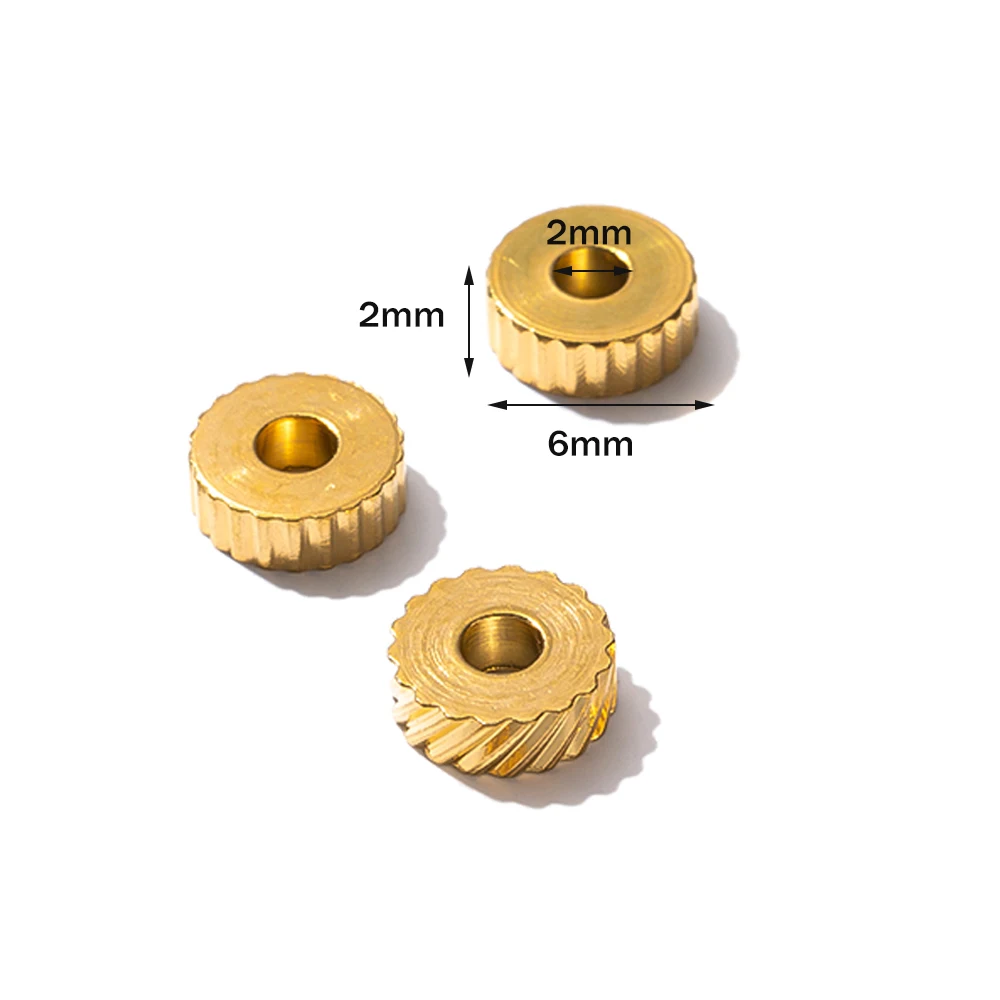 100 Perline Distanziali A Forma Di Cuore: Oro E Argento Per Bracciali E Collane Fai Da Te, 7mm