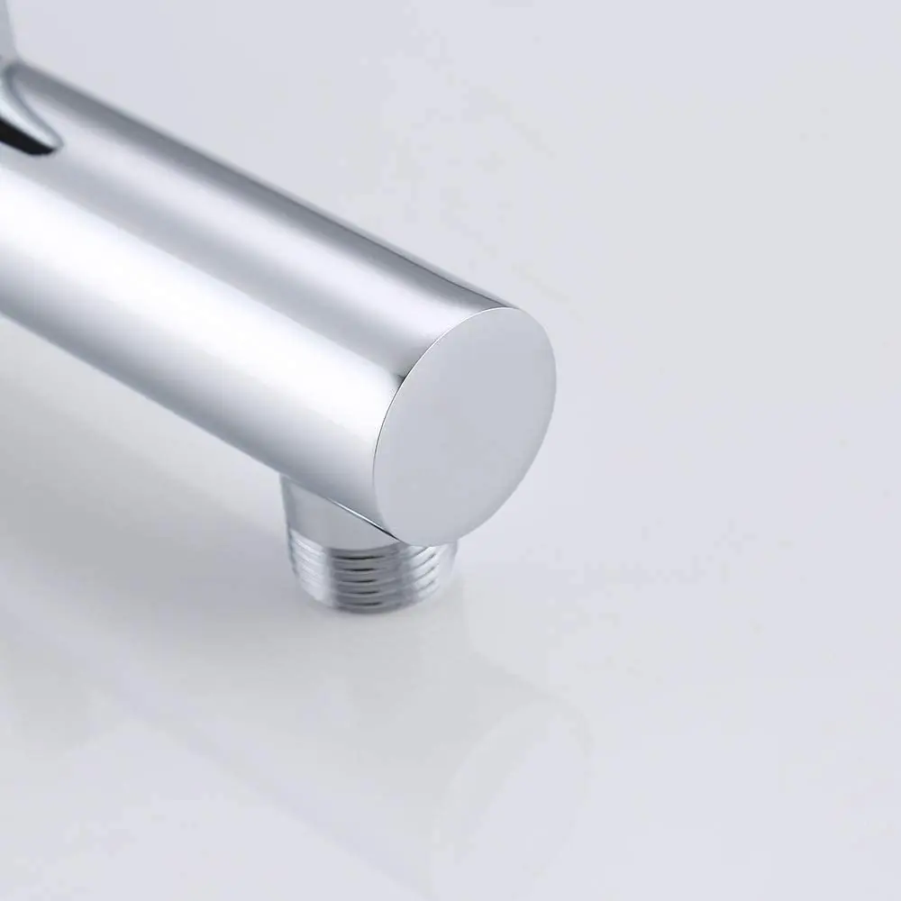 Shower Head Double Outlet Manifold Diverter for Dual Sprayer Shower Arm Chrome/Brushed Nickel