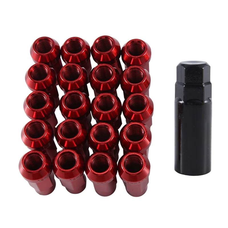 ABMA-M12X1.5 Wheel Nut Wheel Screw Nut Universal Decoration Exterior Car Supplies,M12X1.5 Screw Univer