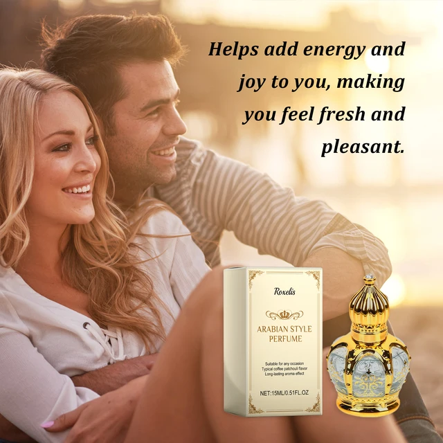 Fragancia Roxelis de 15 ml con Aroma a Café y Pachulí, Fragancia Natural Fresca y Elegante de Larga Duración, Fragancia que Crea una Atmósfera Encantadora 5