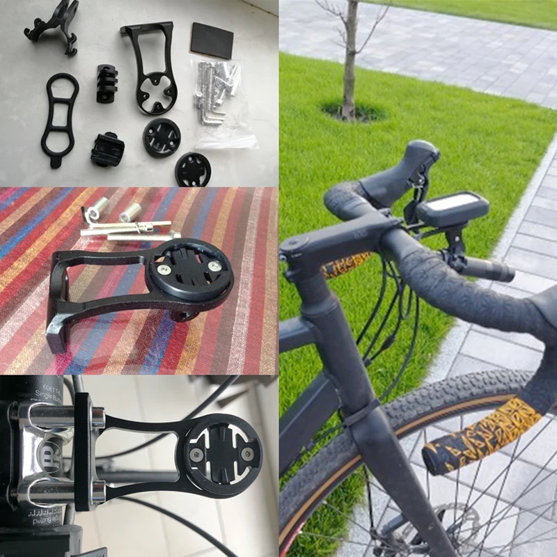 Multi-Functional Aluminium Alloy Bike Handlebar Mount for Speedometers and Cameras