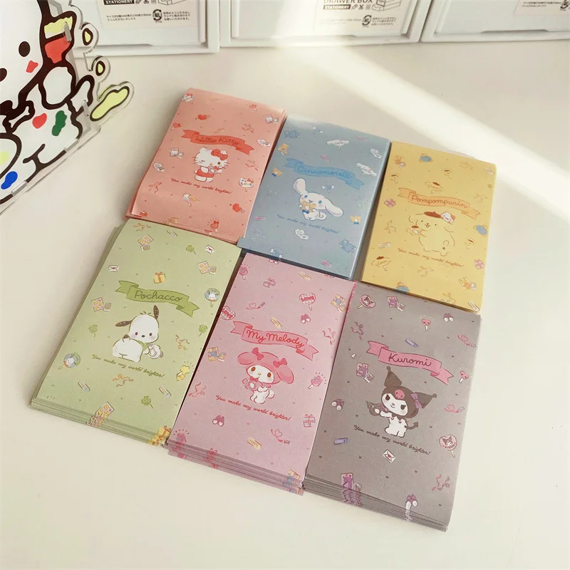 

120 Sheets/Set Anime Sanrio Series Sealing Stickers Cartoon Pachacco My Melody Tationery Pocket Material Sticker Cute Decoration