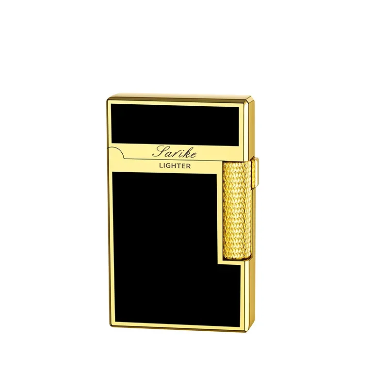 New Dual Fire Switch Butane Gas Lighter Metal Windproof Smoking Accessories Butane Gadgets Men's Gift 5