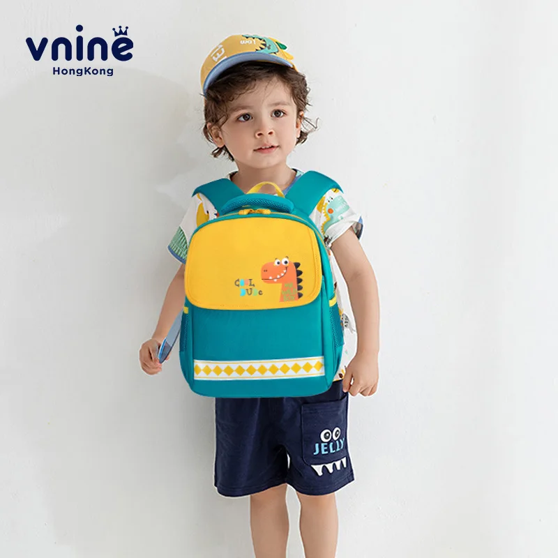 V.NINE Preschool Backpack Child Cute Kindergarten Boy Backpacks School Bag for Boys Kids Animal Print Age 3 Back to School 2024 6