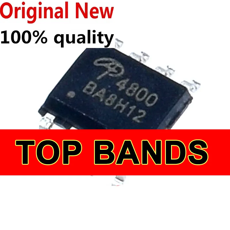 

10pcs/lot SMD AO4800 MOSFET Dual N-channel enhancement mode Field-Effect Transistor SOP-8 IC Chipset NEW Original
