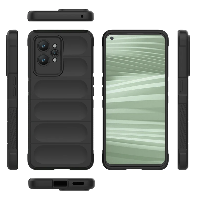 Realme GT 2 Pro 케이스 커버 OPPO Realme GT 2 Pro Capas Fundas Realme GT 2 GT2 Pro 용 충격 방지 백 범퍼 갑옷 소프트 TPU