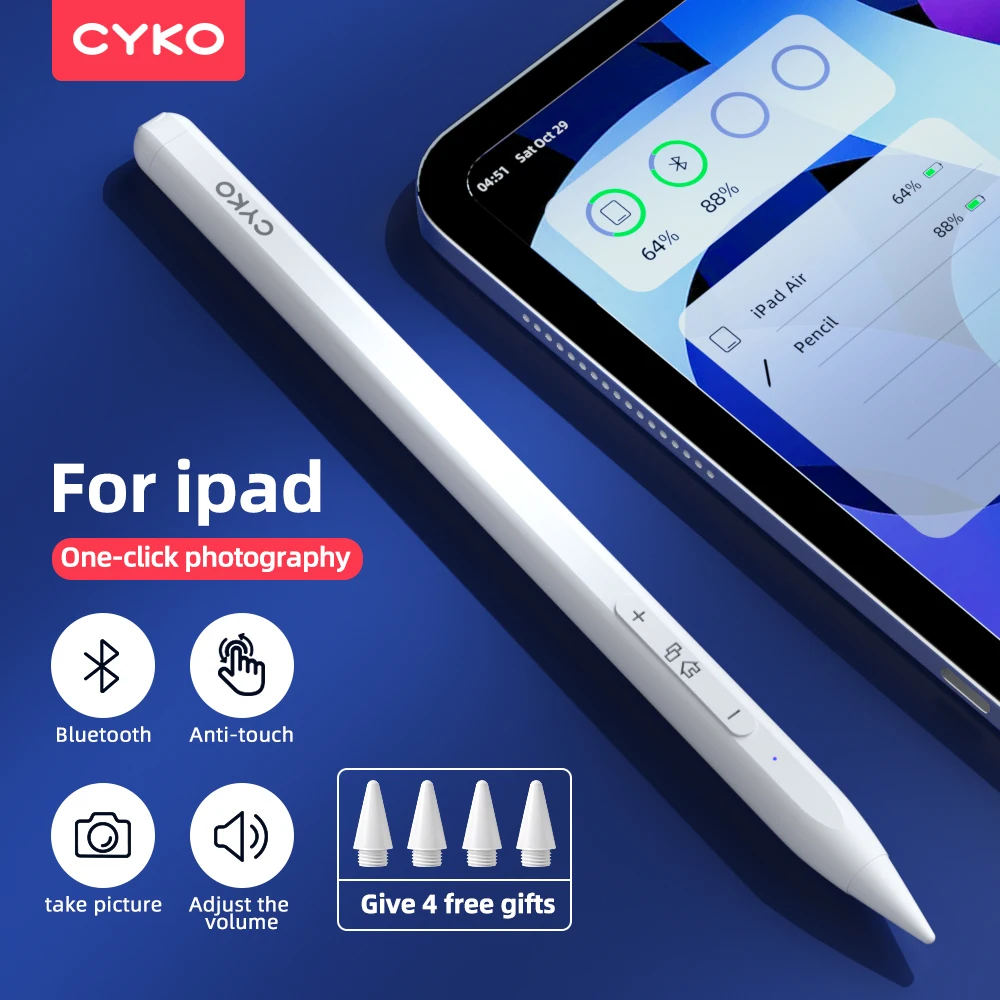 Stylus Pen for iPad with Palm Rejection, Apple Pencil for (2018