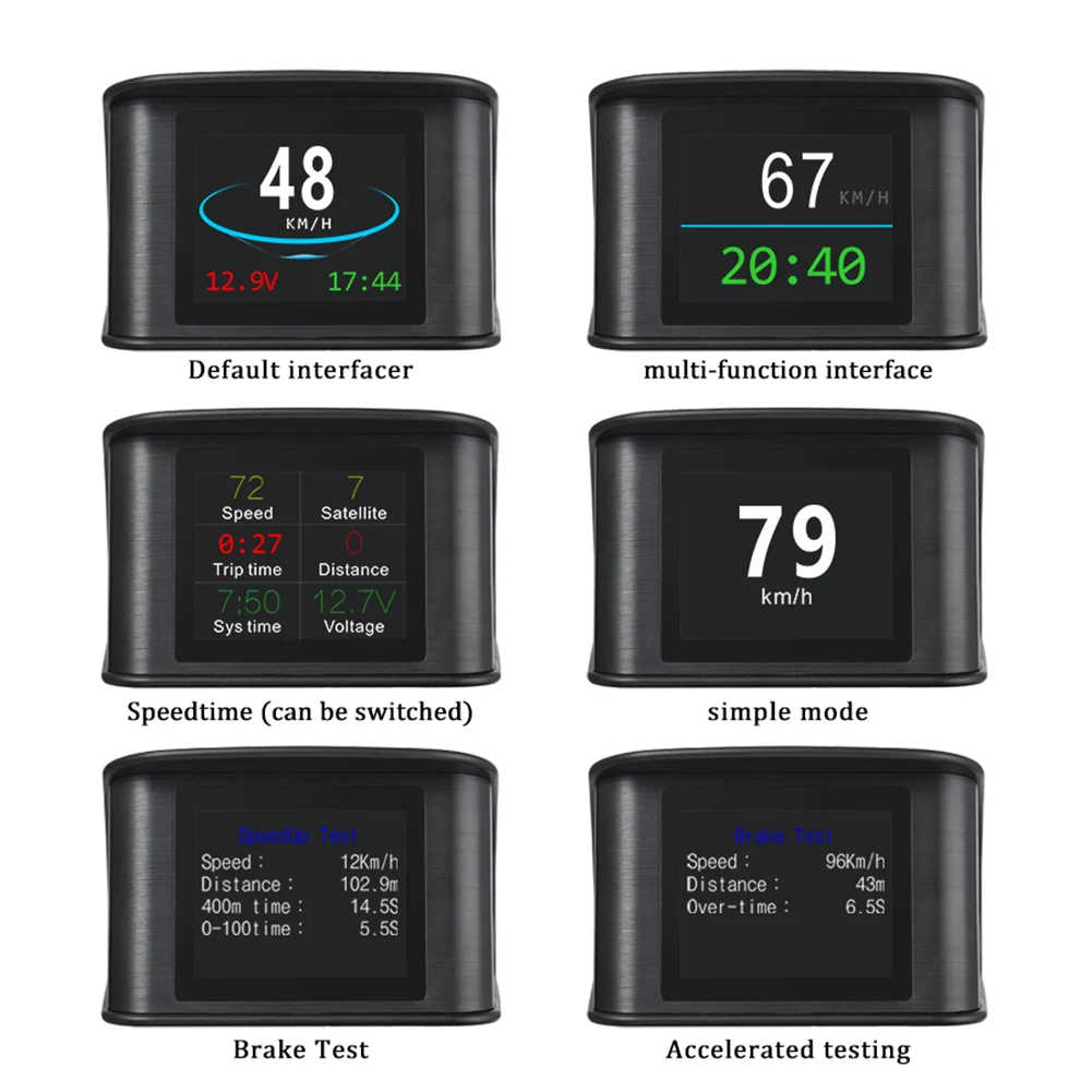 T600 OBD2 GPS HUD   ÷, ڵ  ӵ  µ 