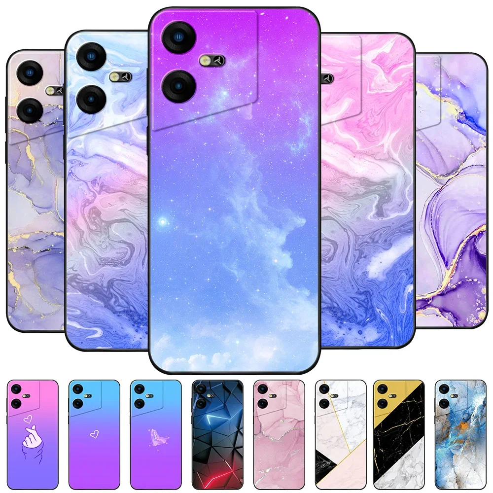 Custodia HAOYE Per Realme GT Neo3 - TPU Morbido Antigraffio Con Placcatura - Rosa - 5