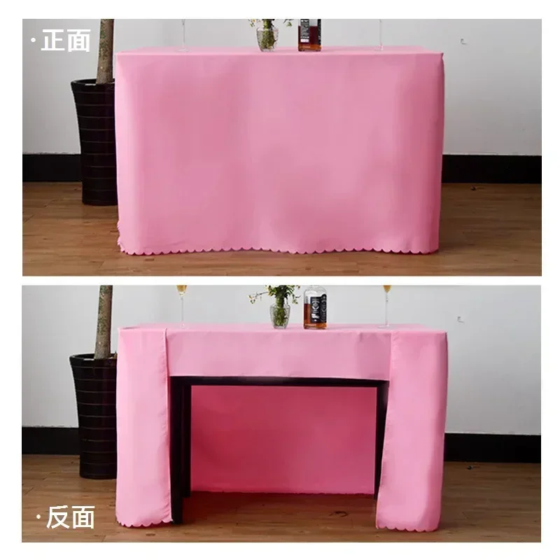 

2024 new tablecloth waterproof oil party cloth activities Pink