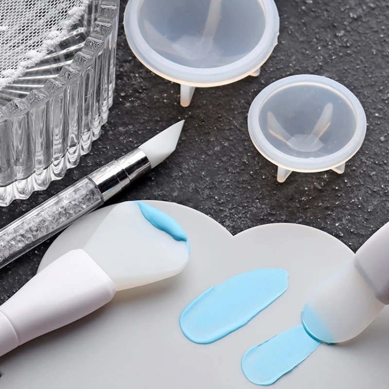 Seal Stamp Wax Spoon Cleaning Tool Soft Silicone Spoon Melting Wax Spoon Cleaner DIY Wedding Invitation Clear Stamps Tool