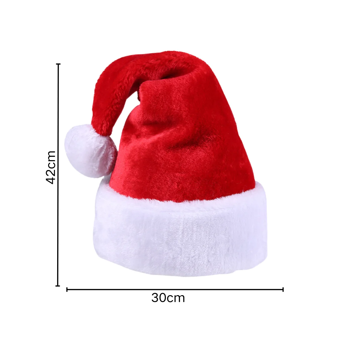 Adult oversized plush hat Christmas hat, Christmas accessories, hat decoration