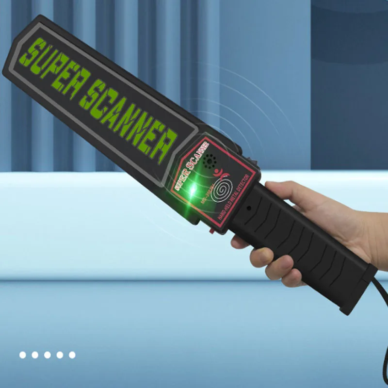 KOOJN Handheld Metal Security Scanner Station School High Sensitivity Security Scanner