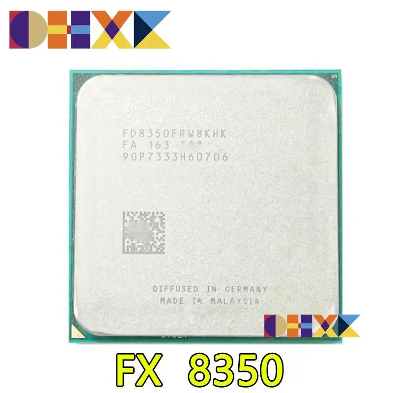 for Used AMD FX Series FX 8350 FX 8350 4.0G Eight Core CPU Processor ...