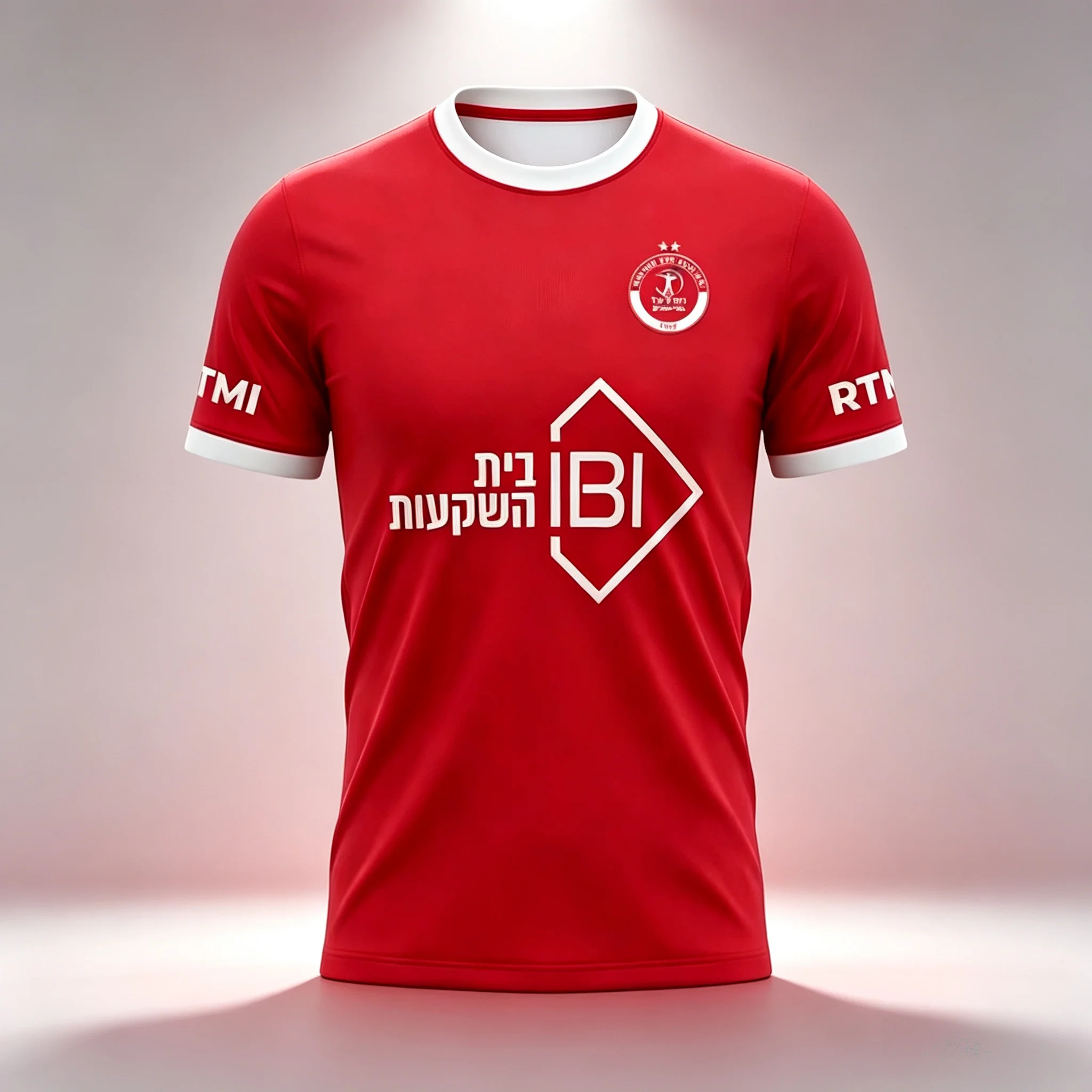 2026 Hapoel Tel Aviv Fußballtrikot Herren Damen Sommer Sport Übergroßes T-Shirt Atmungsaktiv Schnelltrocknend Streetwear Kleidung