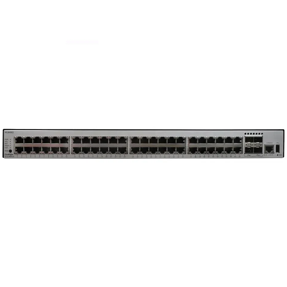 

S5735-L48P4X-A1 48*10/100/1000BASE-T ports, 4*10GE SFP+ ports