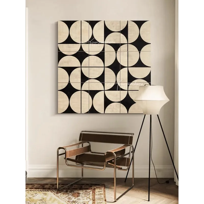 

YSD. "Orlando" is a silent and windy texture painting. The decorative painting of the living room in the middle