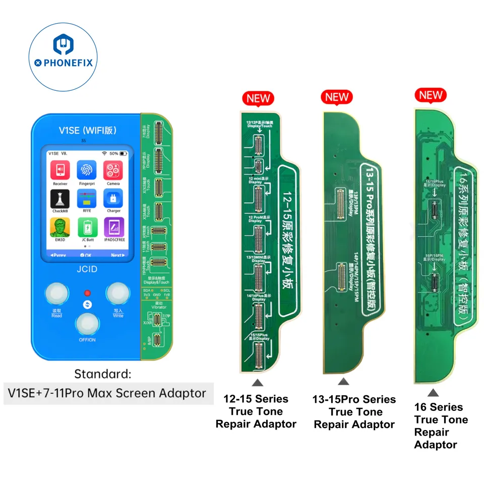 JC V1SE V1S Pro Screen True Tone Repair Adaptor for iPhone 11 12