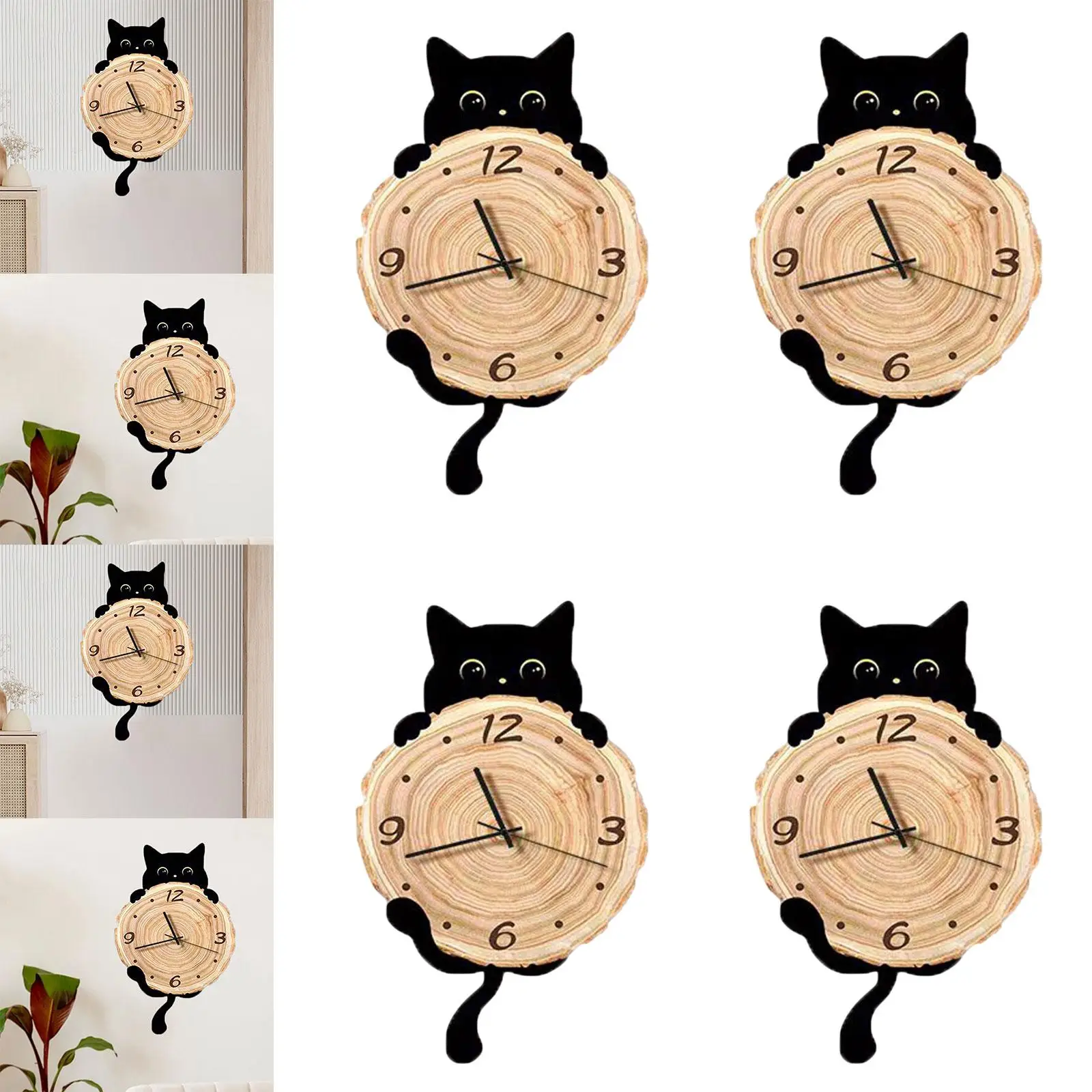 Hanging Clock for Wall Decoration, Gifts for Office, Kids Room, Bedroom