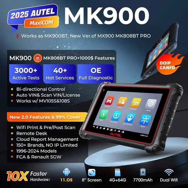 Autel Scanner Diagnostic Tool 2