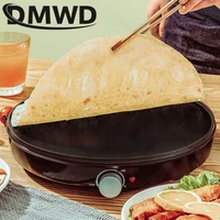 DMWD Electric Crepe Maker Pizza Pancake Baking Pan Egg Omelet Chinese Spring Roll Pie Breakfast Machine Oven Frying Steak Cooker 1