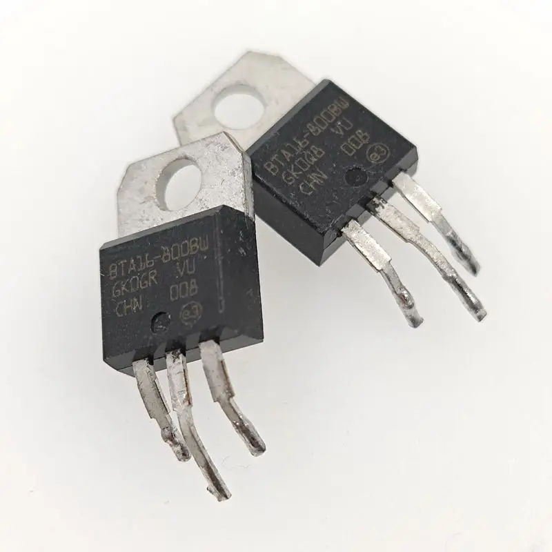 BTA16-800BW Disassemble and measure 16V800V Triac Thyristor