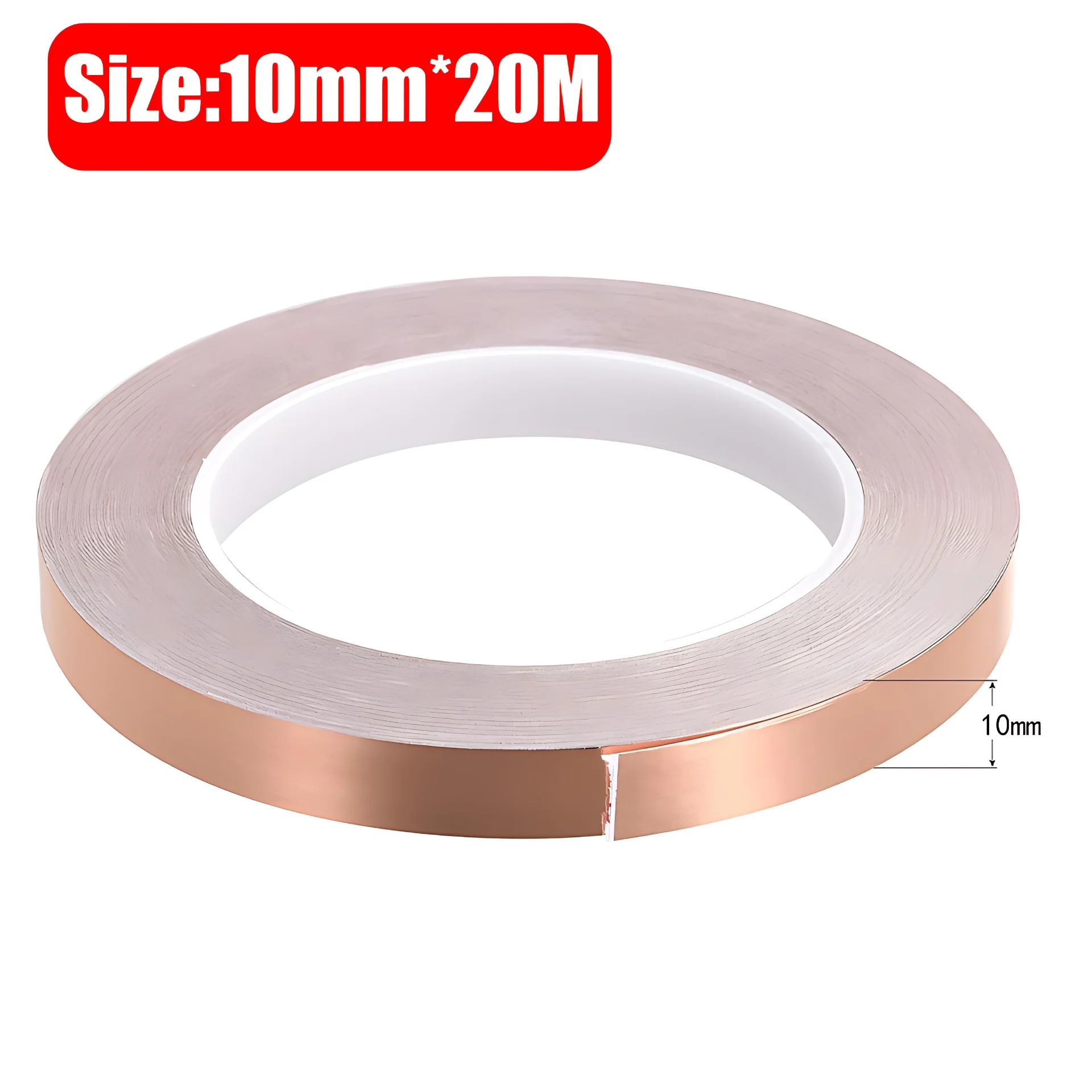 Double-Sided Conductive Copper Foil Tape for EMI Shielding and Electrical Repairs