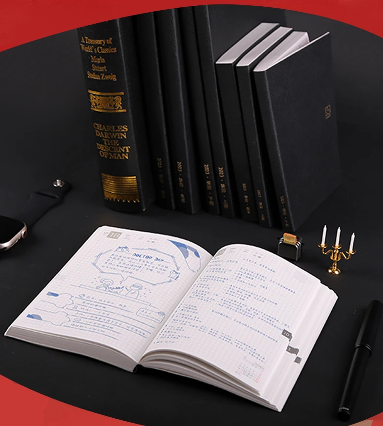 Kinbor 2023 Planner - Weekly & Daily Agenda Notebook
