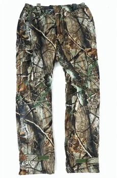 High Quality Men's Winter Thick Bionic Camouflage Ice Fishing Hunting Ghillie Suit - Outdoor Cold Qeather Cotton Coat Suit 3