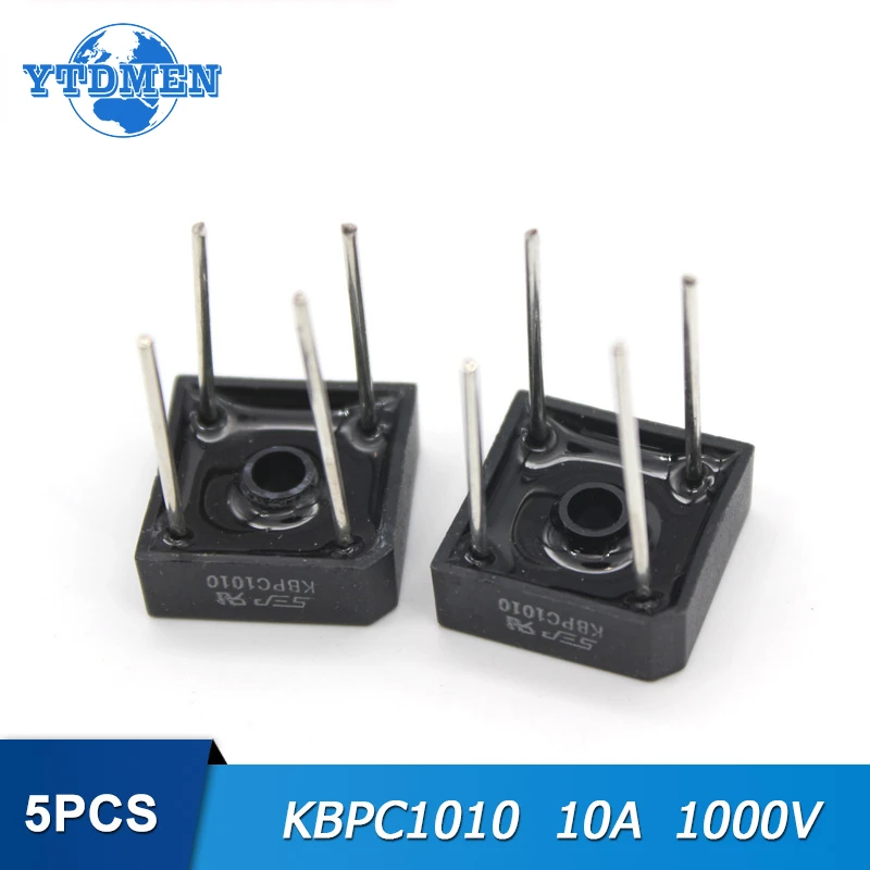 Diode Bridge Rectifier 5PCS KBPC5010 KBPC1010 KBPC1510 KBPC2510 KBPC3510 10A 15A 25A 35A 50A