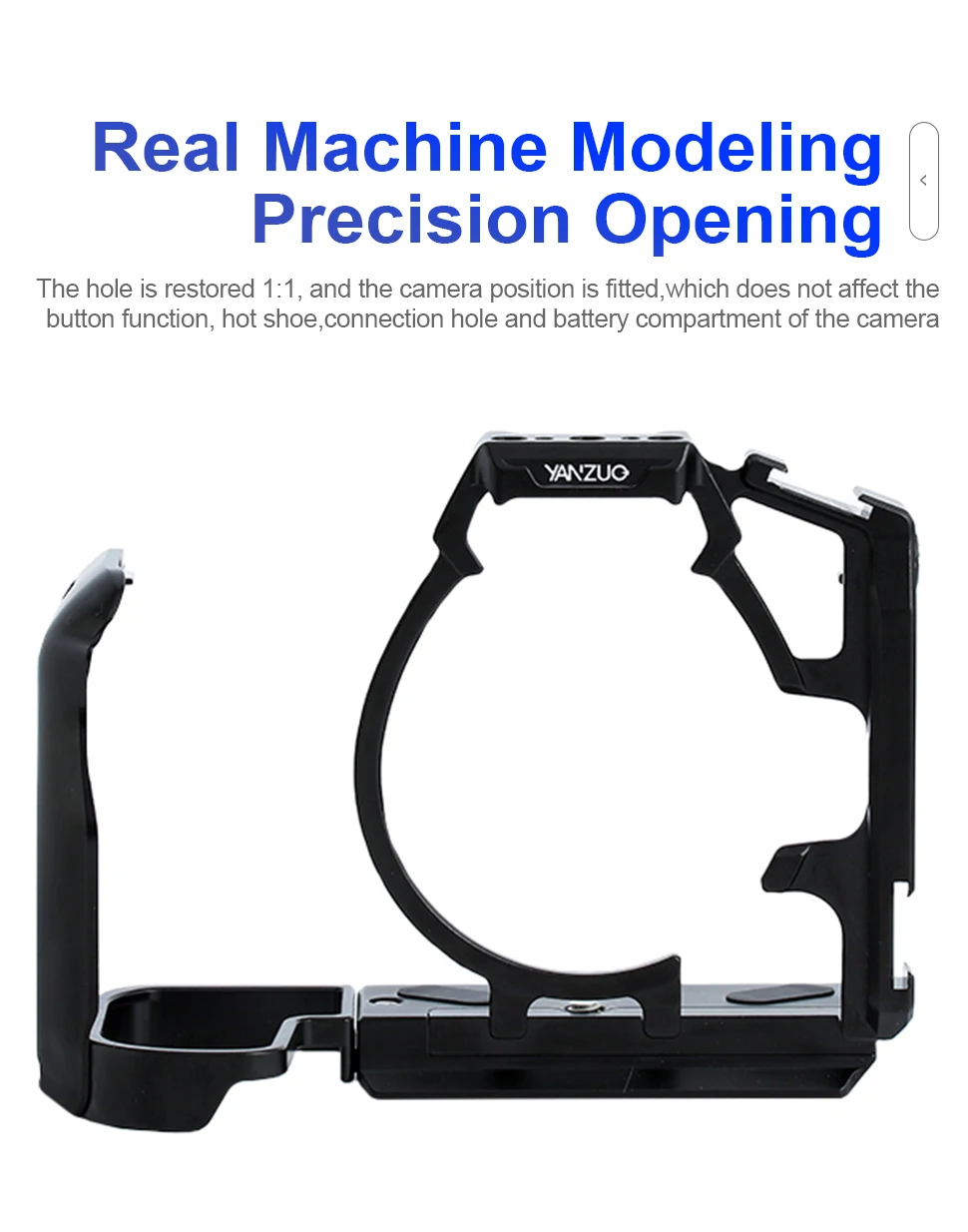 Photography Extended Case for Canon R52 Camera Metal Expansion Stabilizer R52 Ca