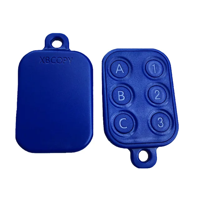 6 in 1 RFID Multiple Keyfob 125khz T5577 EM Writable IC 13.56Mhz M1k S50 UID changeable CUID Complex Keychain Tag Card 2