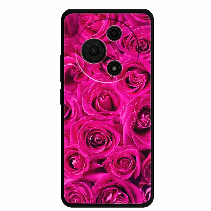 Gradient Marble Painted Silicone Phone Case - Shockproof Soft Cover