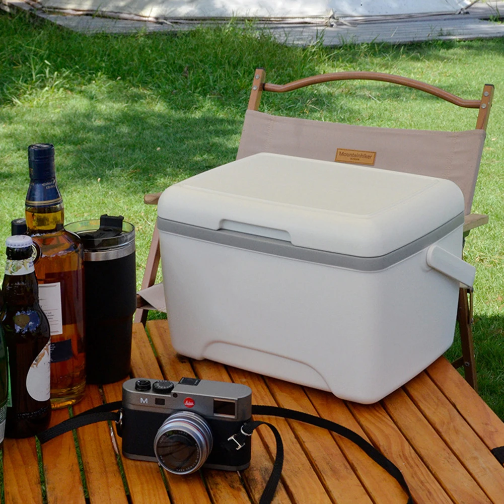 大容量ポータブルキャンプクーラーボックス、カーアイスバケット