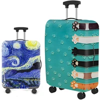 Top Selling Travel Suitcase Protector Cover Elastic Protective Washable Luggage Cover With Concealed Zipper For 18-32 Inch 2