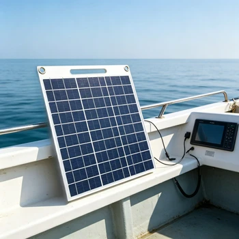 Power Bank Solare Resistente a Vento e Pioggia 15W 20W, Caricatore Solare Portatile 5V con Doppia USB per Ricarica Rapida, Ideale per Campeggio ed Escursionismo