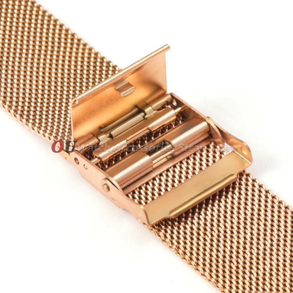 Universal Stainless Steel Mesh Milanese Watch Strap