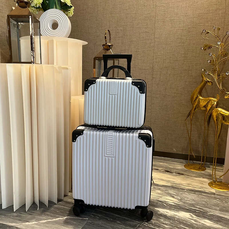 

Three-piece luggage suitcase gift student trolley case password lock universal wheel suitcase custom luggage