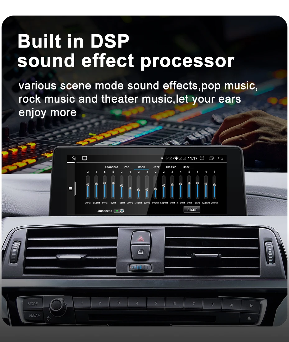 New 8.8inch Wireless CarPlay AUTO Android Screen For BMW 3/4Series F30 F31 F32 F