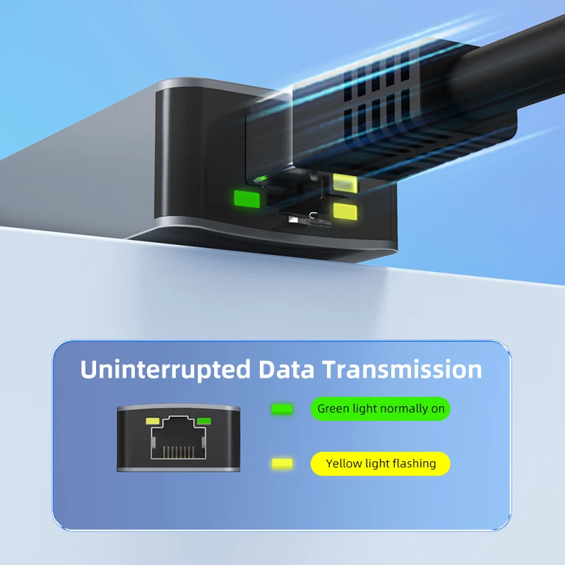 CABLETIME 2.5G 2500Mbps USB 이더넷 어댑터-LAN 네트워크 RJ45 알루미늄 기가비트 USB A 이더넷(Dell MacBook 노트북 USB-A/C용)