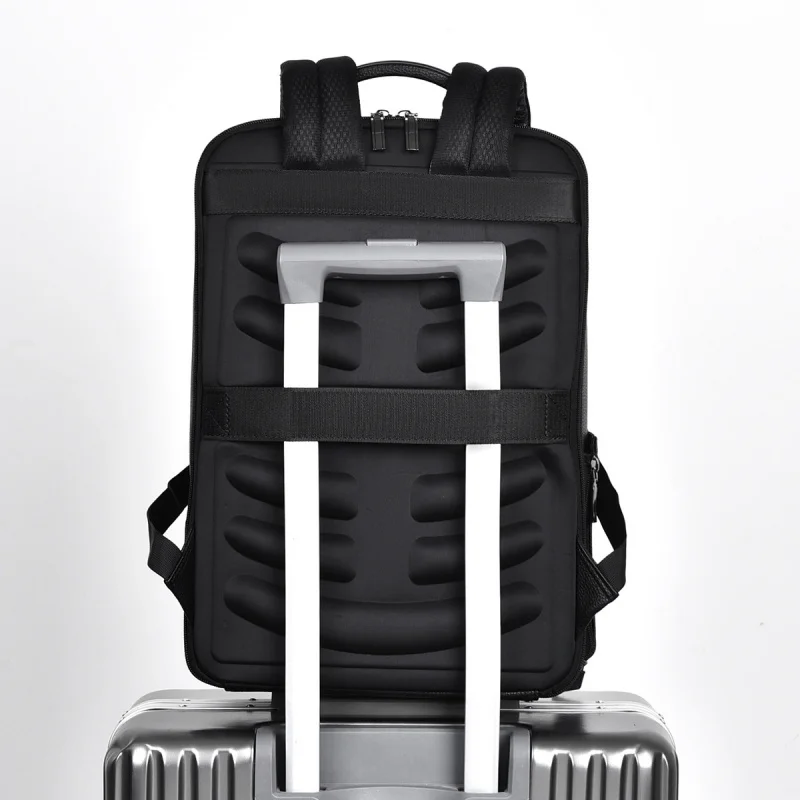 Men's Business Backpack Large Capacity Laptop Bag Waterproof Travel Backpack for Work Commute and School